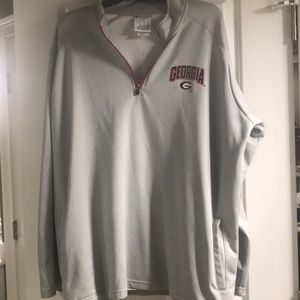 Georgia Bulldog pullover with pockets XXL